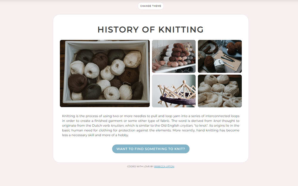 History of Knitting